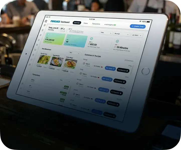 Built into your ordering system